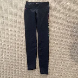 Black Aviator Nation Leggings